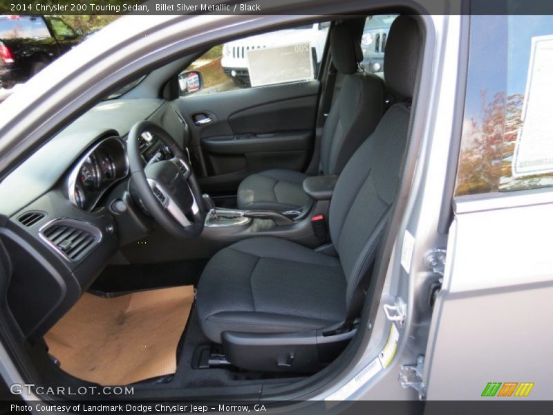 Billet Silver Metallic / Black 2014 Chrysler 200 Touring Sedan