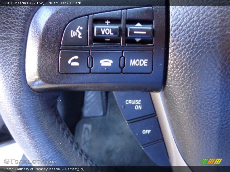 Brilliant Black / Black 2010 Mazda CX-7 i SV