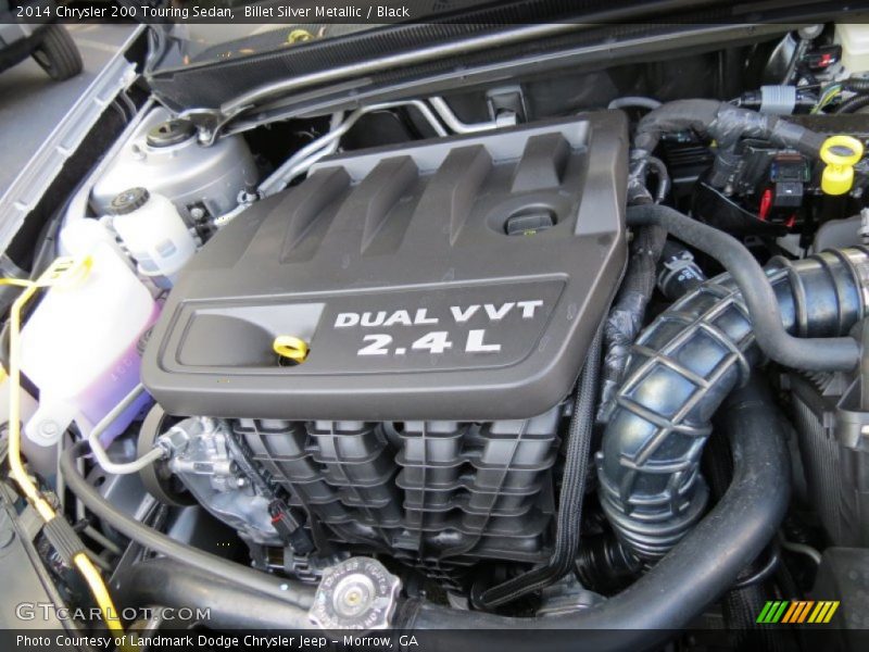 Billet Silver Metallic / Black 2014 Chrysler 200 Touring Sedan