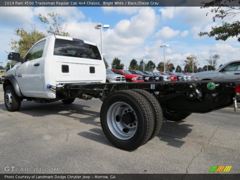 Bright White / Black/Diesel Gray 2014 Ram 4500 Tradesman Regular Cab 4x4 Chassis