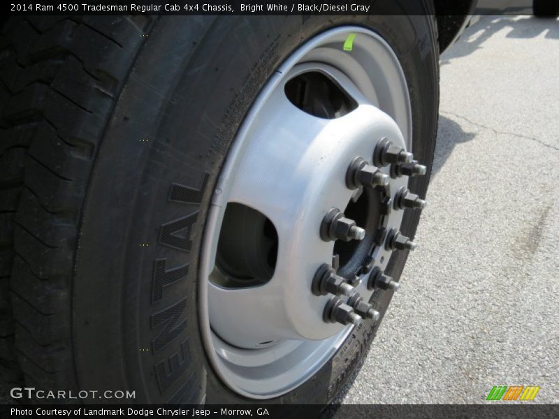Bright White / Black/Diesel Gray 2014 Ram 4500 Tradesman Regular Cab 4x4 Chassis