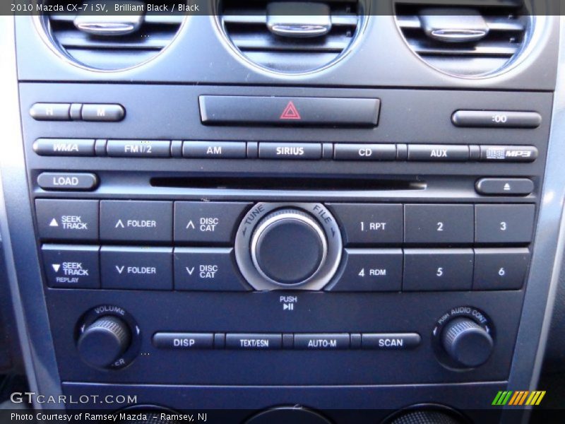 Brilliant Black / Black 2010 Mazda CX-7 i SV