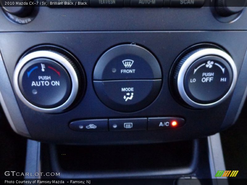 Brilliant Black / Black 2010 Mazda CX-7 i SV