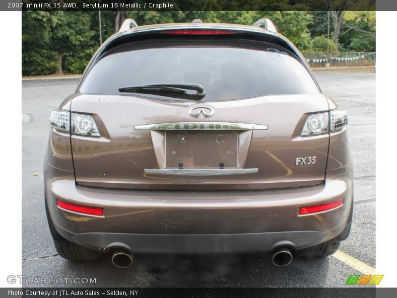 Beryllium 16 Metallic / Graphite 2007 Infiniti FX 35 AWD