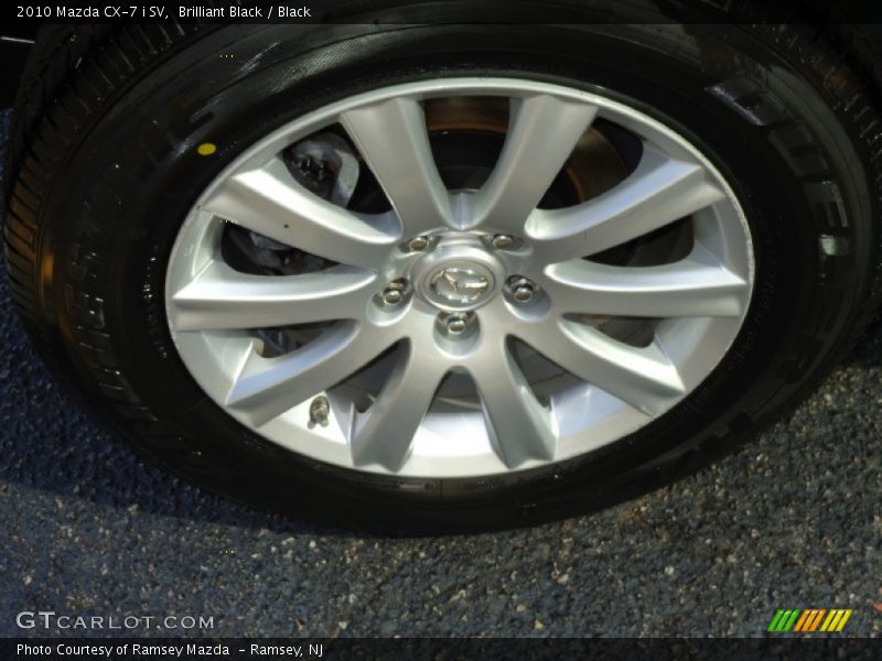 Brilliant Black / Black 2010 Mazda CX-7 i SV