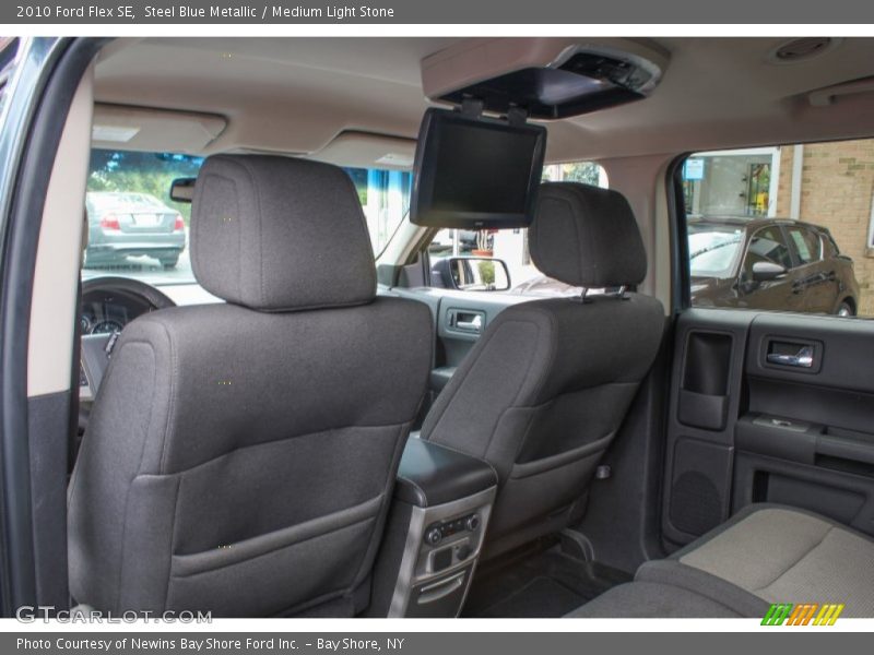 Steel Blue Metallic / Medium Light Stone 2010 Ford Flex SE