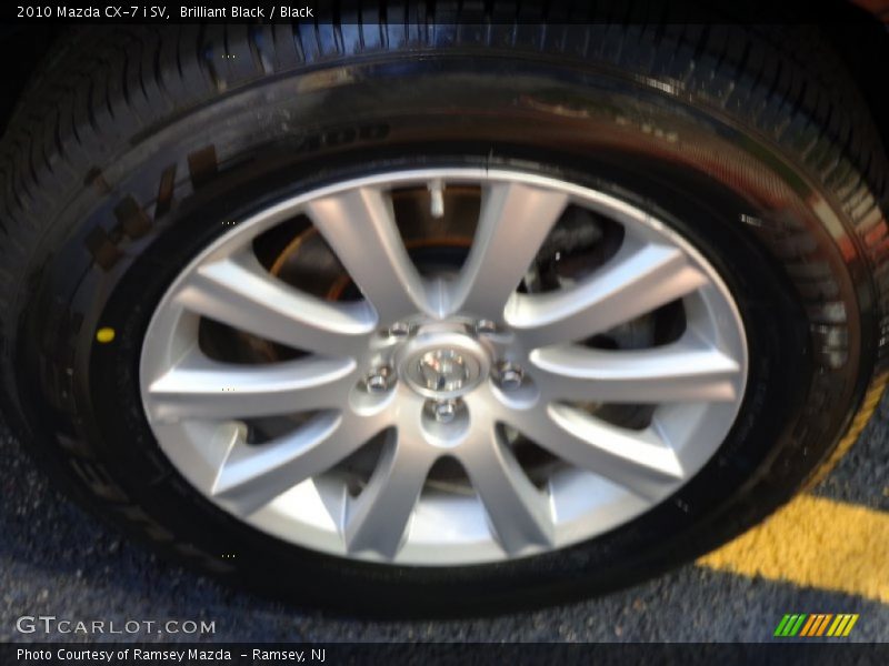 Brilliant Black / Black 2010 Mazda CX-7 i SV