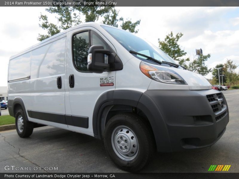 Front 3/4 View of 2014 ProMaster 1500 Cargo Low Roof