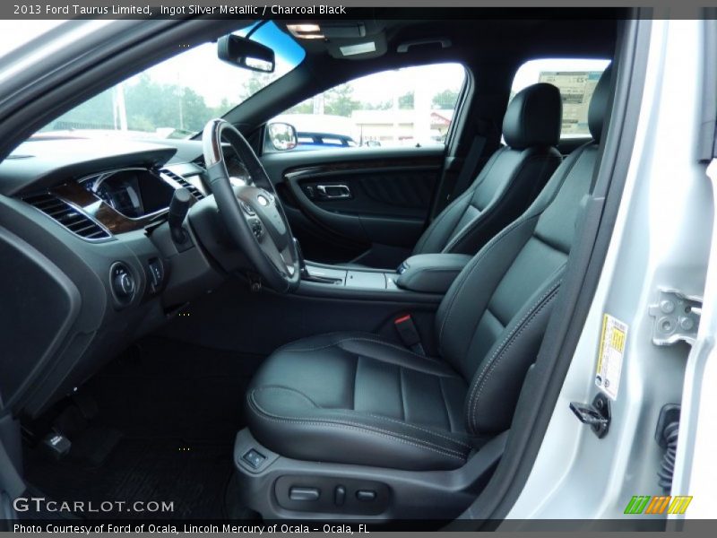 Ingot Silver Metallic / Charcoal Black 2013 Ford Taurus Limited