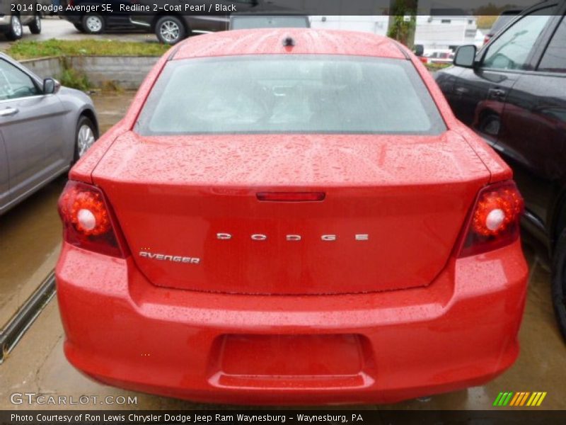 Redline 2-Coat Pearl / Black 2014 Dodge Avenger SE