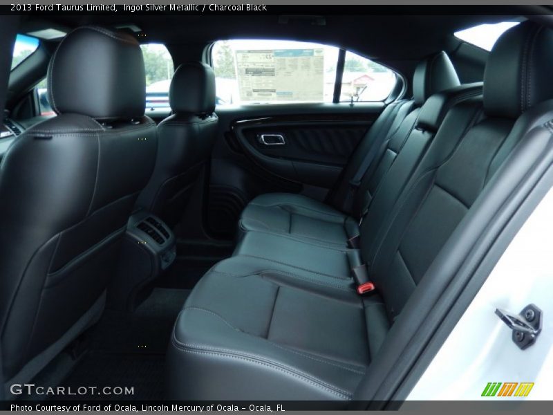 Ingot Silver Metallic / Charcoal Black 2013 Ford Taurus Limited