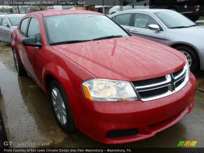 Redline 2-Coat Pearl / Black 2014 Dodge Avenger SE