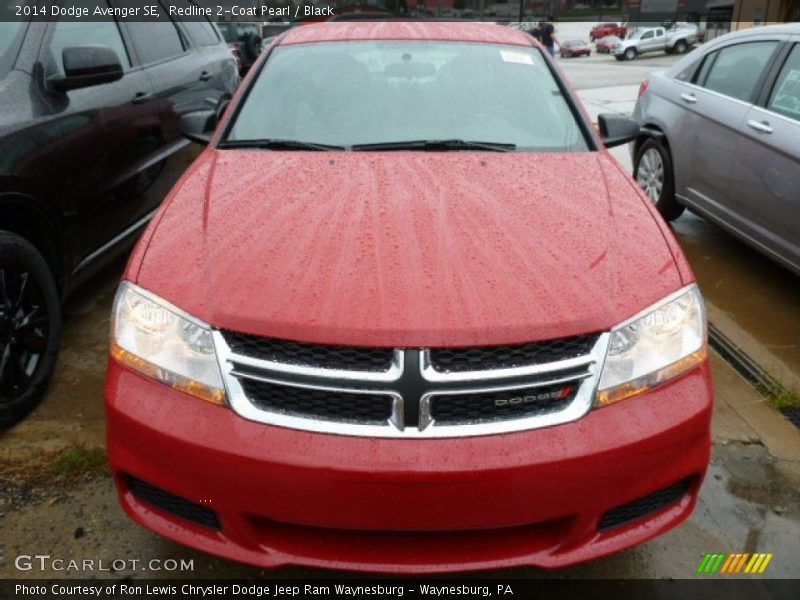 Redline 2-Coat Pearl / Black 2014 Dodge Avenger SE