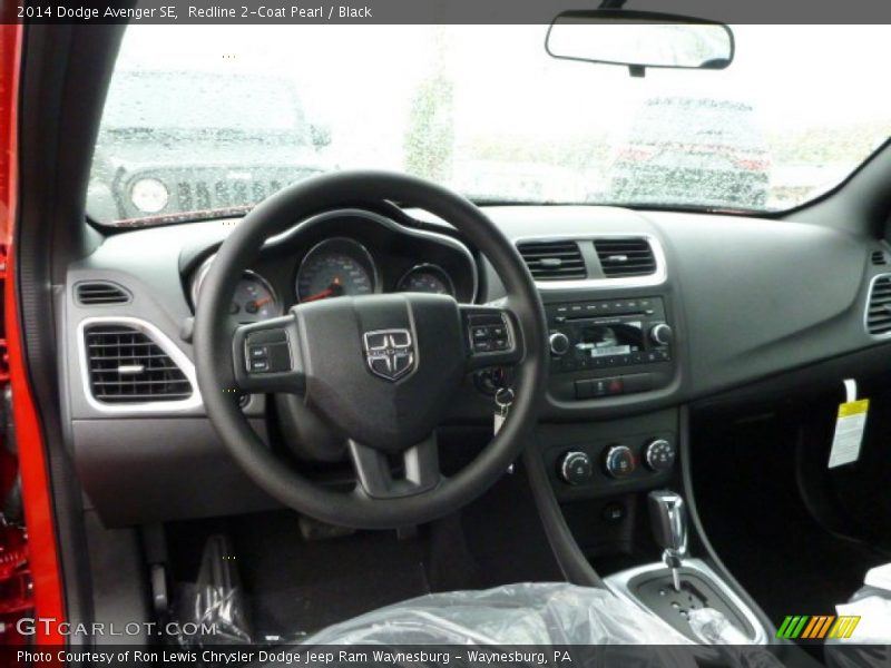 Redline 2-Coat Pearl / Black 2014 Dodge Avenger SE