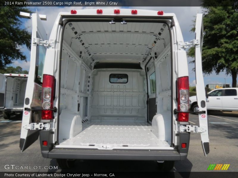 Bright White / Gray 2014 Ram ProMaster 2500 Cargo High Roof