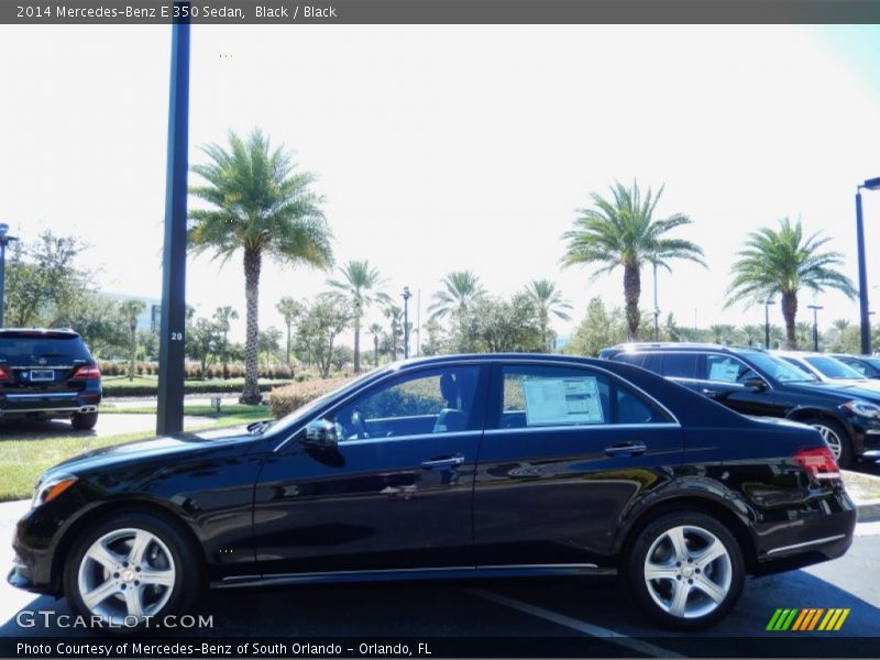 Black / Black 2014 Mercedes-Benz E 350 Sedan