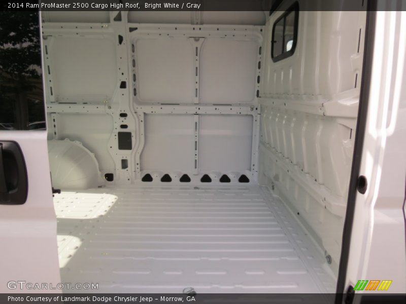 Bright White / Gray 2014 Ram ProMaster 2500 Cargo High Roof