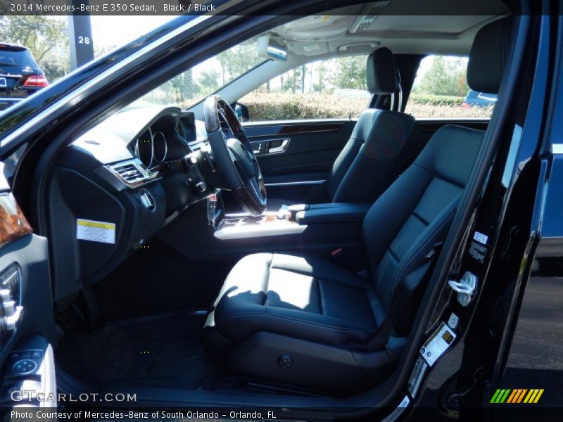 Black / Black 2014 Mercedes-Benz E 350 Sedan
