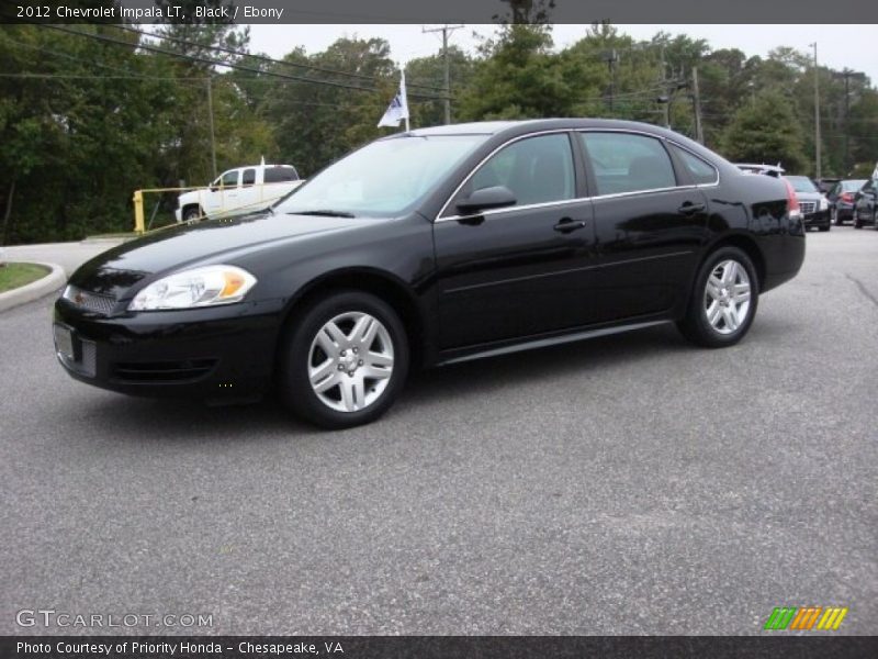 Black / Ebony 2012 Chevrolet Impala LT
