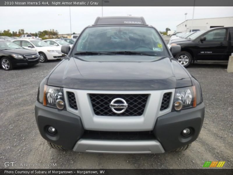 Night Armor Metallic / Gray 2010 Nissan Xterra S 4x4