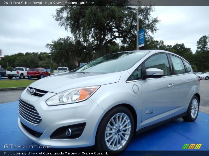 Ingot Silver / Medium Light Stone 2013 Ford C-Max Energi