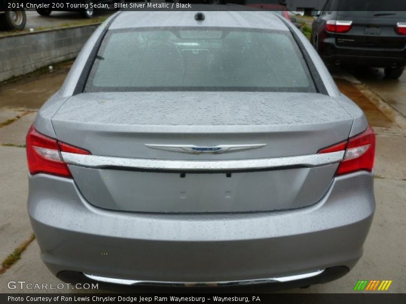 Billet Silver Metallic / Black 2014 Chrysler 200 Touring Sedan