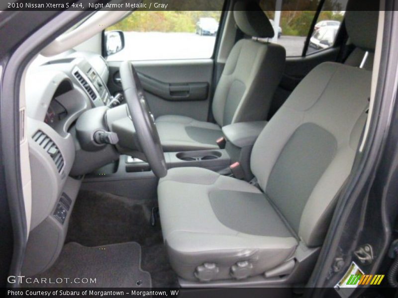 Night Armor Metallic / Gray 2010 Nissan Xterra S 4x4