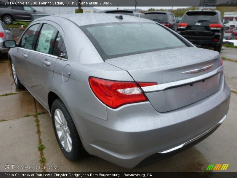 Billet Silver Metallic / Black 2014 Chrysler 200 Touring Sedan