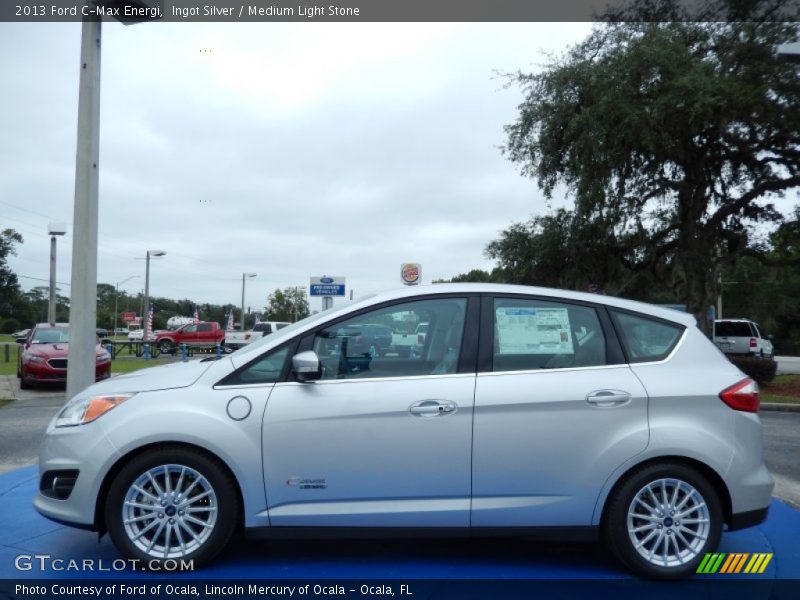 Ingot Silver / Medium Light Stone 2013 Ford C-Max Energi