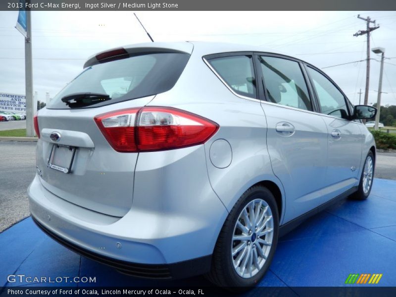 Ingot Silver / Medium Light Stone 2013 Ford C-Max Energi