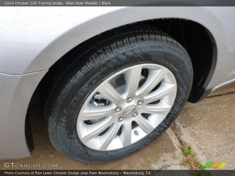Billet Silver Metallic / Black 2014 Chrysler 200 Touring Sedan