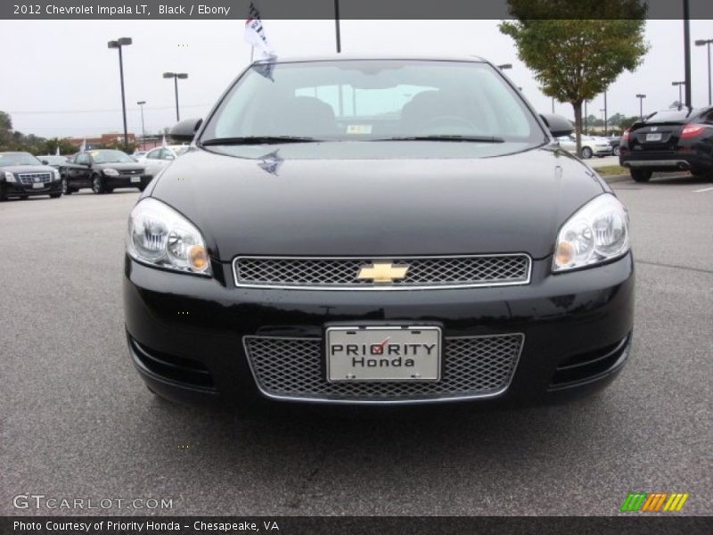 Black / Ebony 2012 Chevrolet Impala LT