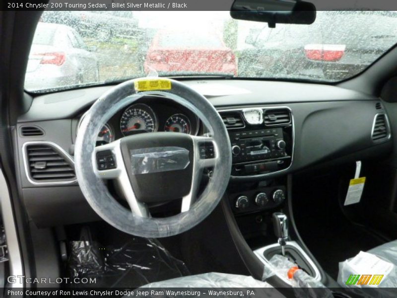 Billet Silver Metallic / Black 2014 Chrysler 200 Touring Sedan