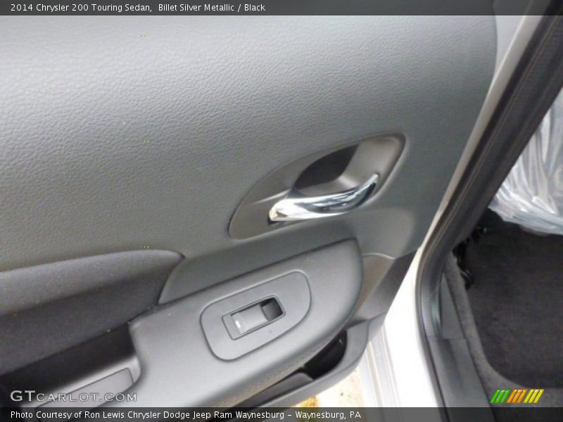 Billet Silver Metallic / Black 2014 Chrysler 200 Touring Sedan