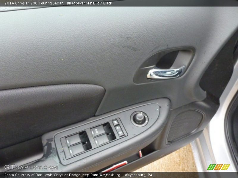 Billet Silver Metallic / Black 2014 Chrysler 200 Touring Sedan