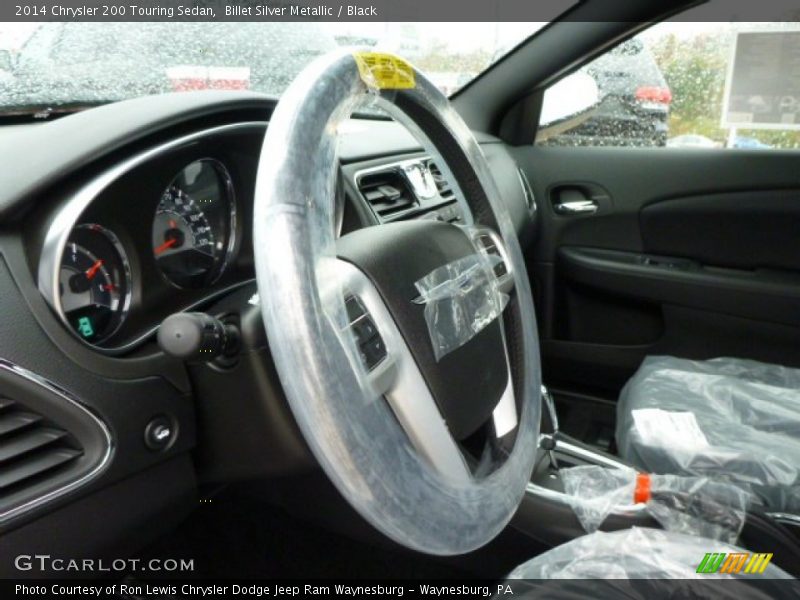 Billet Silver Metallic / Black 2014 Chrysler 200 Touring Sedan