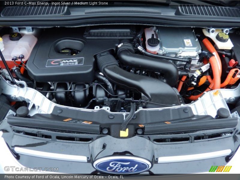 Ingot Silver / Medium Light Stone 2013 Ford C-Max Energi