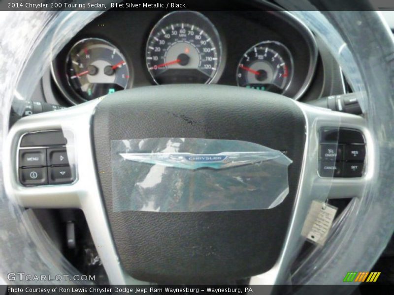 Billet Silver Metallic / Black 2014 Chrysler 200 Touring Sedan