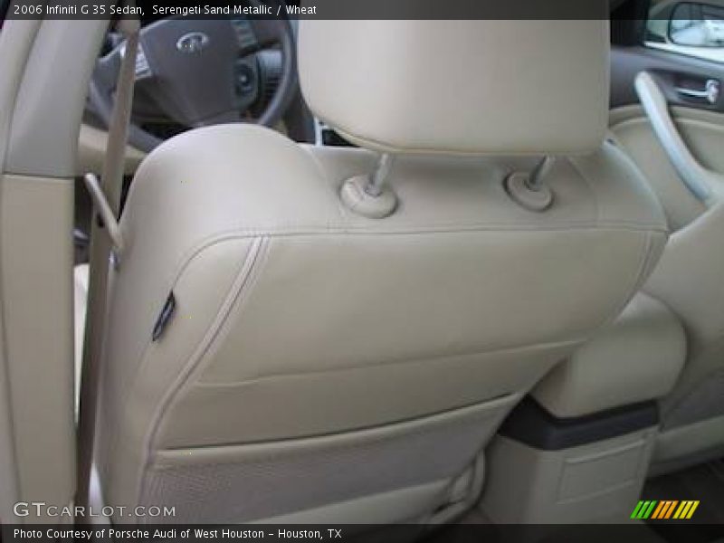 Serengeti Sand Metallic / Wheat 2006 Infiniti G 35 Sedan