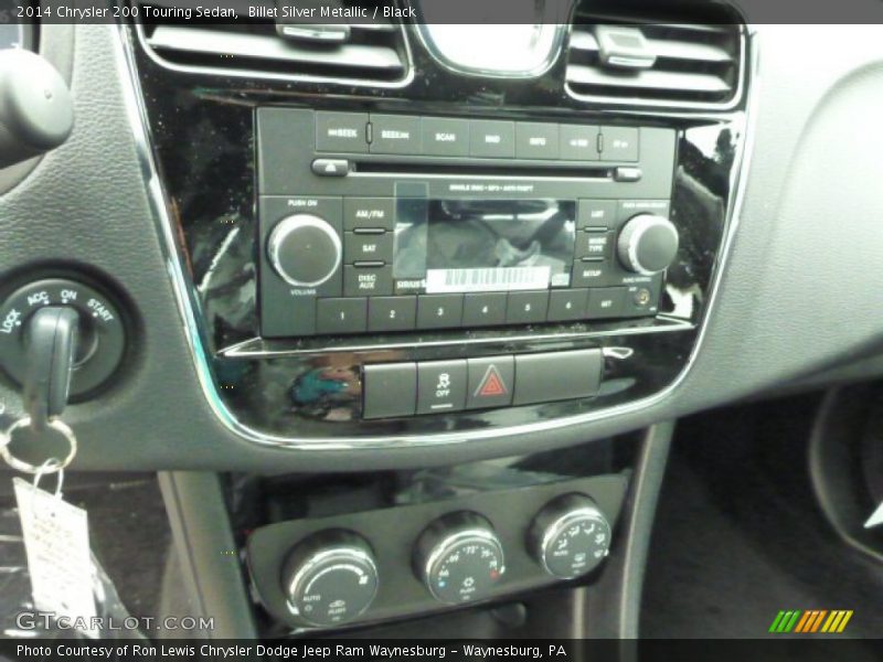 Billet Silver Metallic / Black 2014 Chrysler 200 Touring Sedan