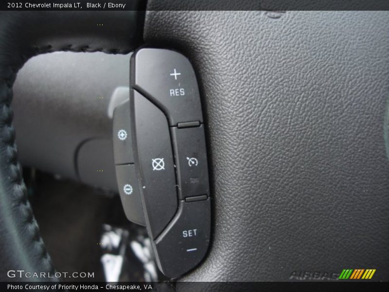 Black / Ebony 2012 Chevrolet Impala LT