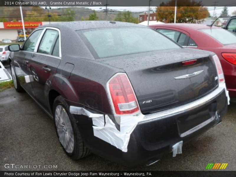 Granite Crystal Metallic / Black 2014 Chrysler 300 AWD