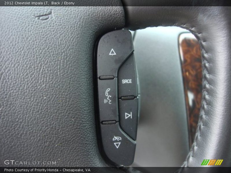 Black / Ebony 2012 Chevrolet Impala LT