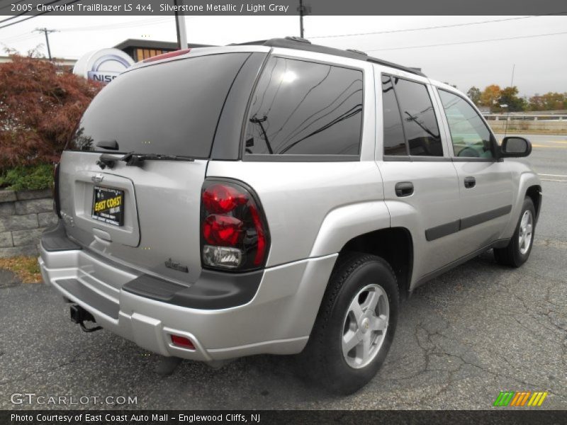 Silverstone Metallic / Light Gray 2005 Chevrolet TrailBlazer LS 4x4
