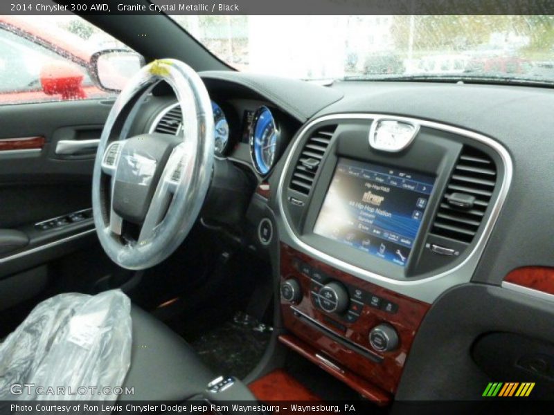 Granite Crystal Metallic / Black 2014 Chrysler 300 AWD