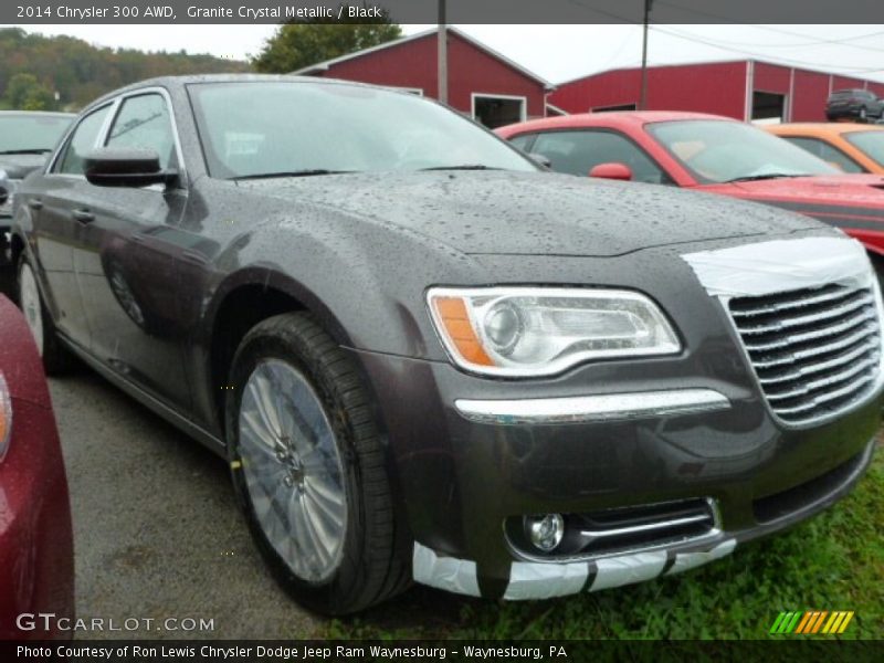 Granite Crystal Metallic / Black 2014 Chrysler 300 AWD