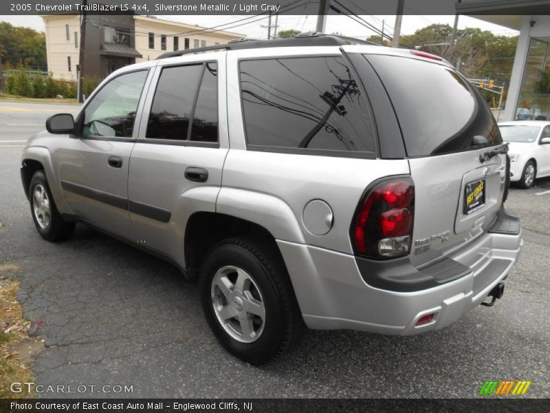 Silverstone Metallic / Light Gray 2005 Chevrolet TrailBlazer LS 4x4