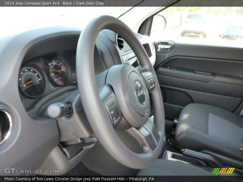 Black / Dark Slate Gray 2014 Jeep Compass Sport 4x4