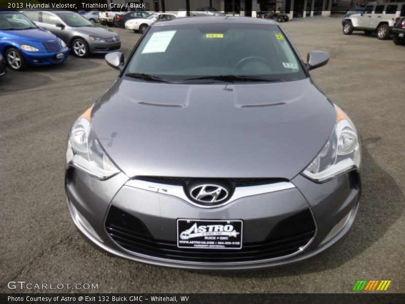 Triathlon Gray / Black 2013 Hyundai Veloster