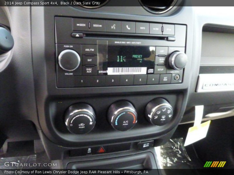 Black / Dark Slate Gray 2014 Jeep Compass Sport 4x4